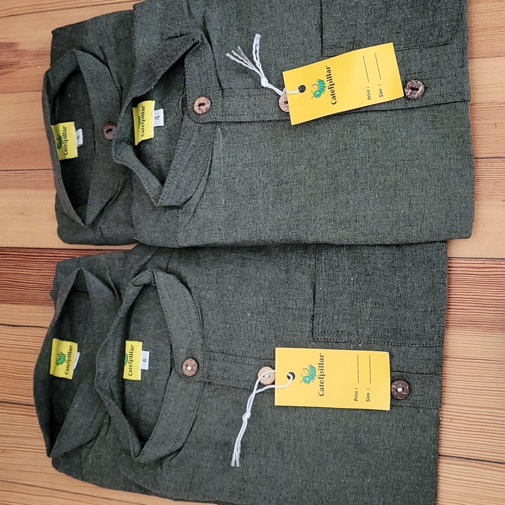 Cotton Shirt-Short sleeves